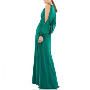 NWT | Mac Duggal Split Sleeve Gown